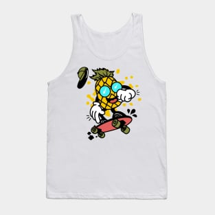 Pineapple Skateboard Tank Top